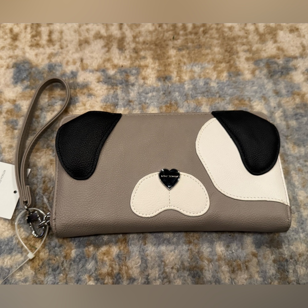 Betsy Johnson Dog Wallet Wristlet